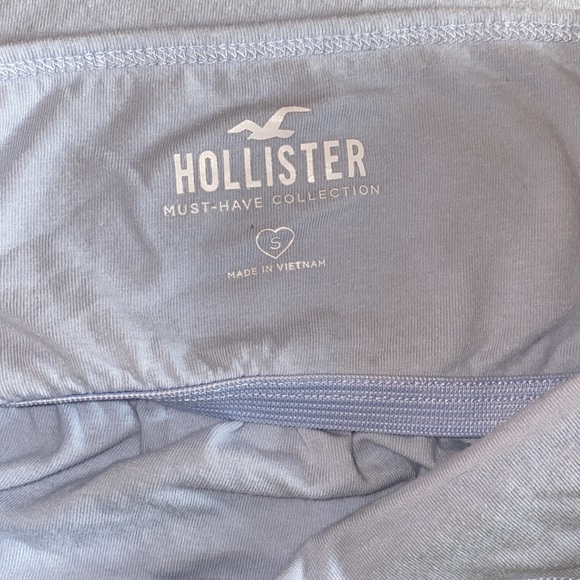 Baby Blue Hollister halter neck top - Picture 3 of 3
